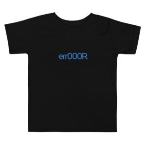 Toddler “Oops Error” Short Sleeve Tee