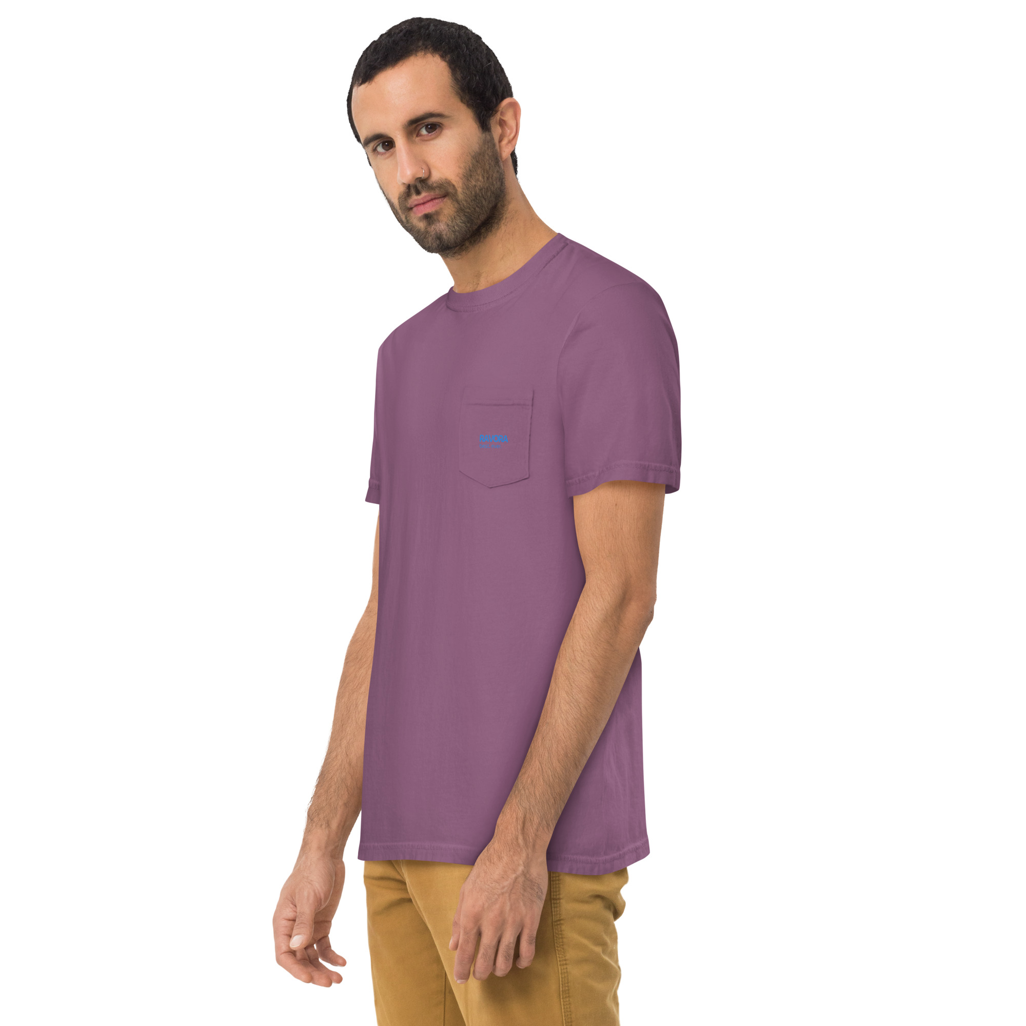 RAVORA Garment-Dyed Pocket Tee - Image 6