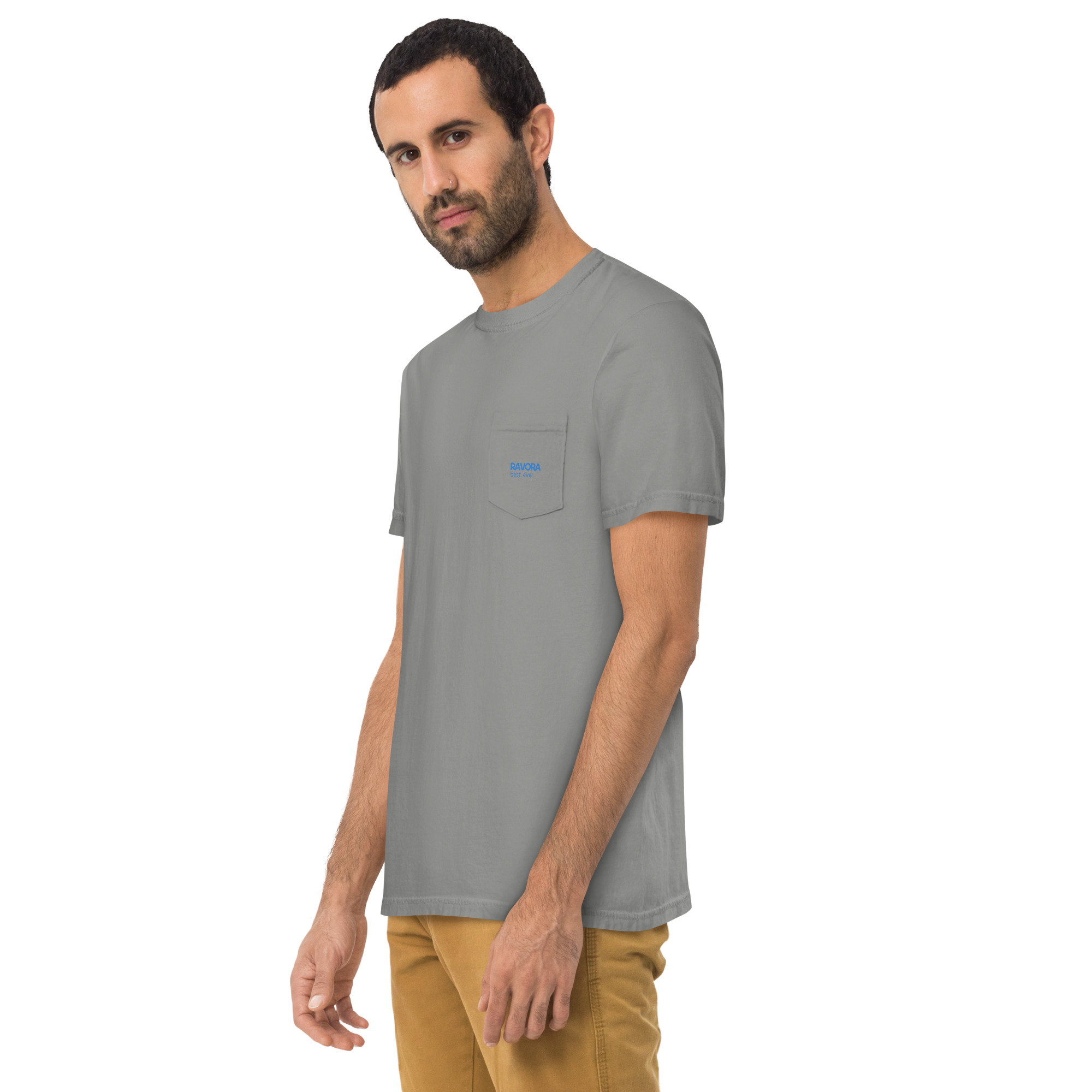 RAVORA Garment-Dyed Pocket Tee - Image 9