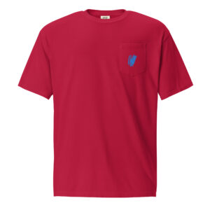 Alternative view of Garment-dyed pocket t-shirt