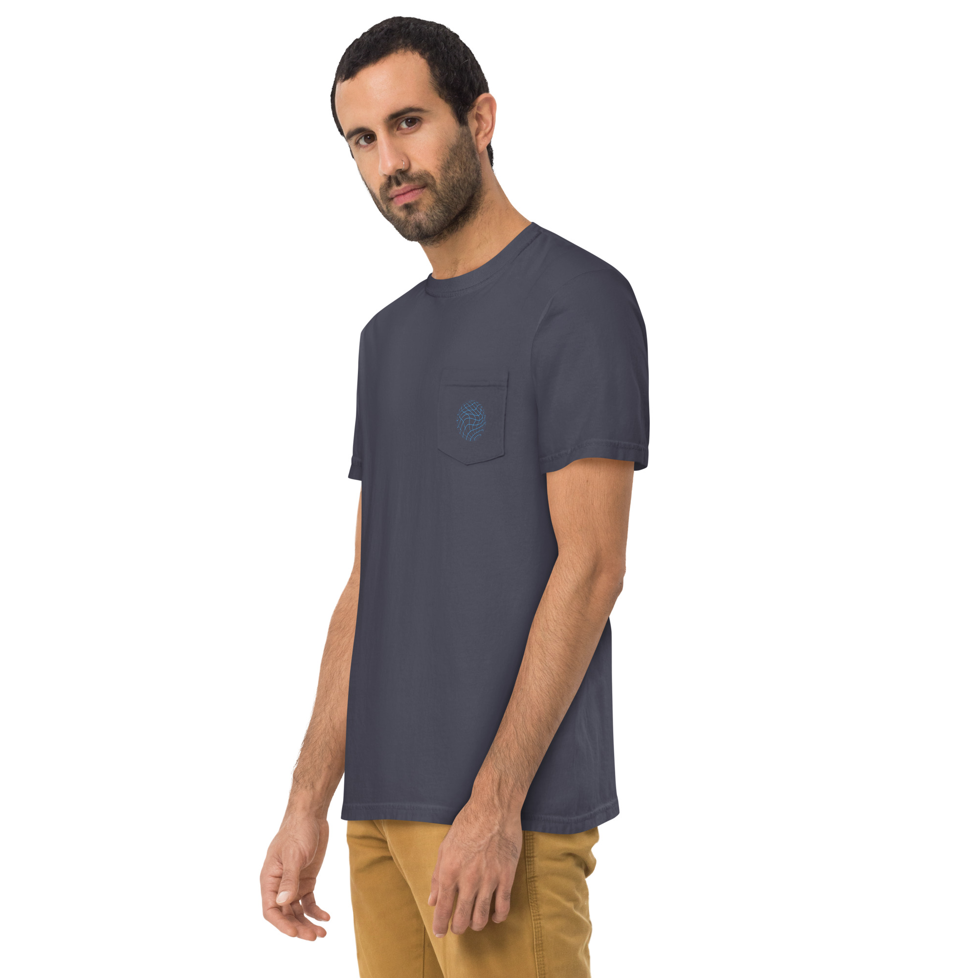 Men’s Warp Grid Pocket Tee - Image 5