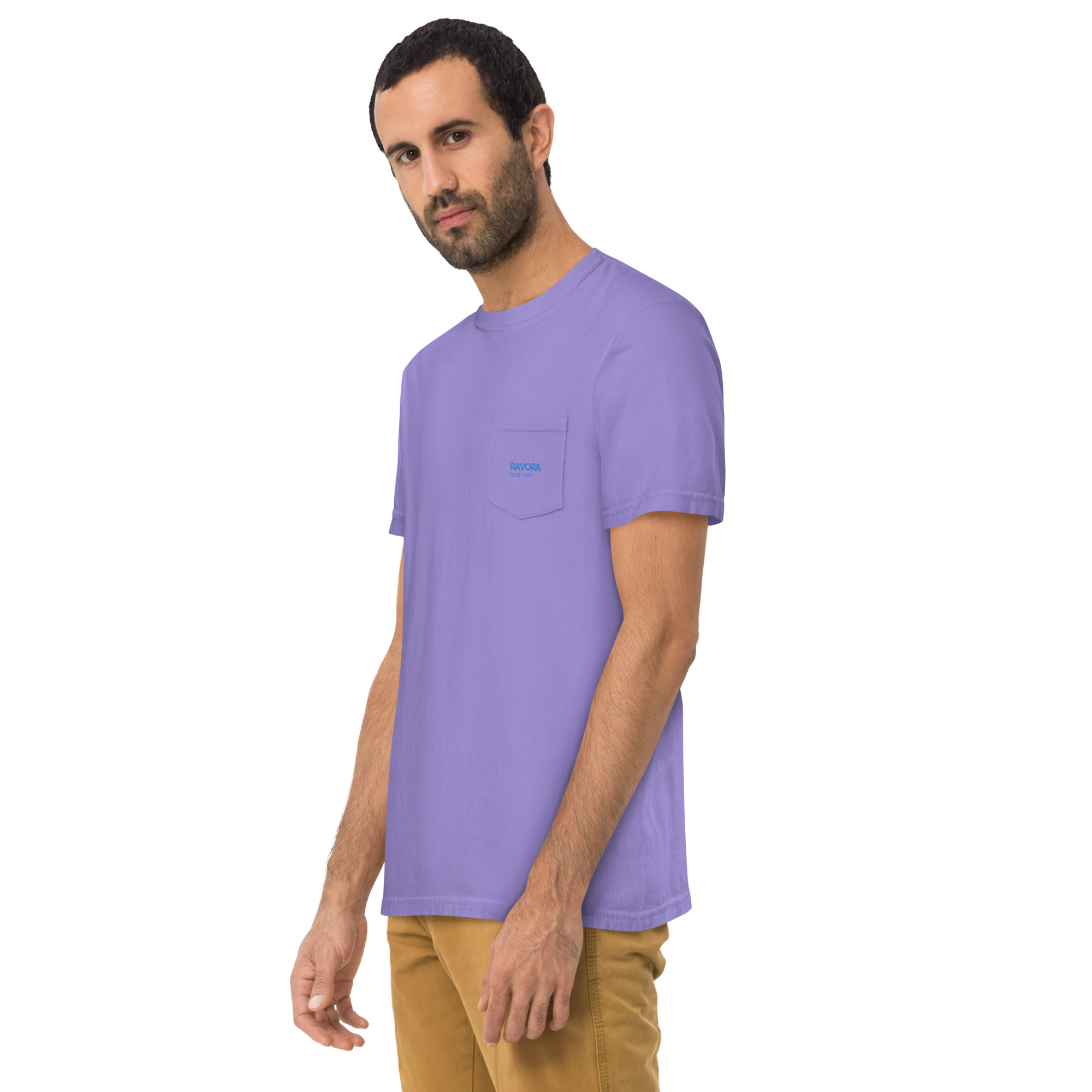 RAVORA Garment-Dyed Pocket Tee - Image 10