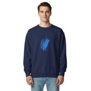 Garment-dyed sweatshirt