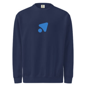 Dyed-Fabric Sweatshirt