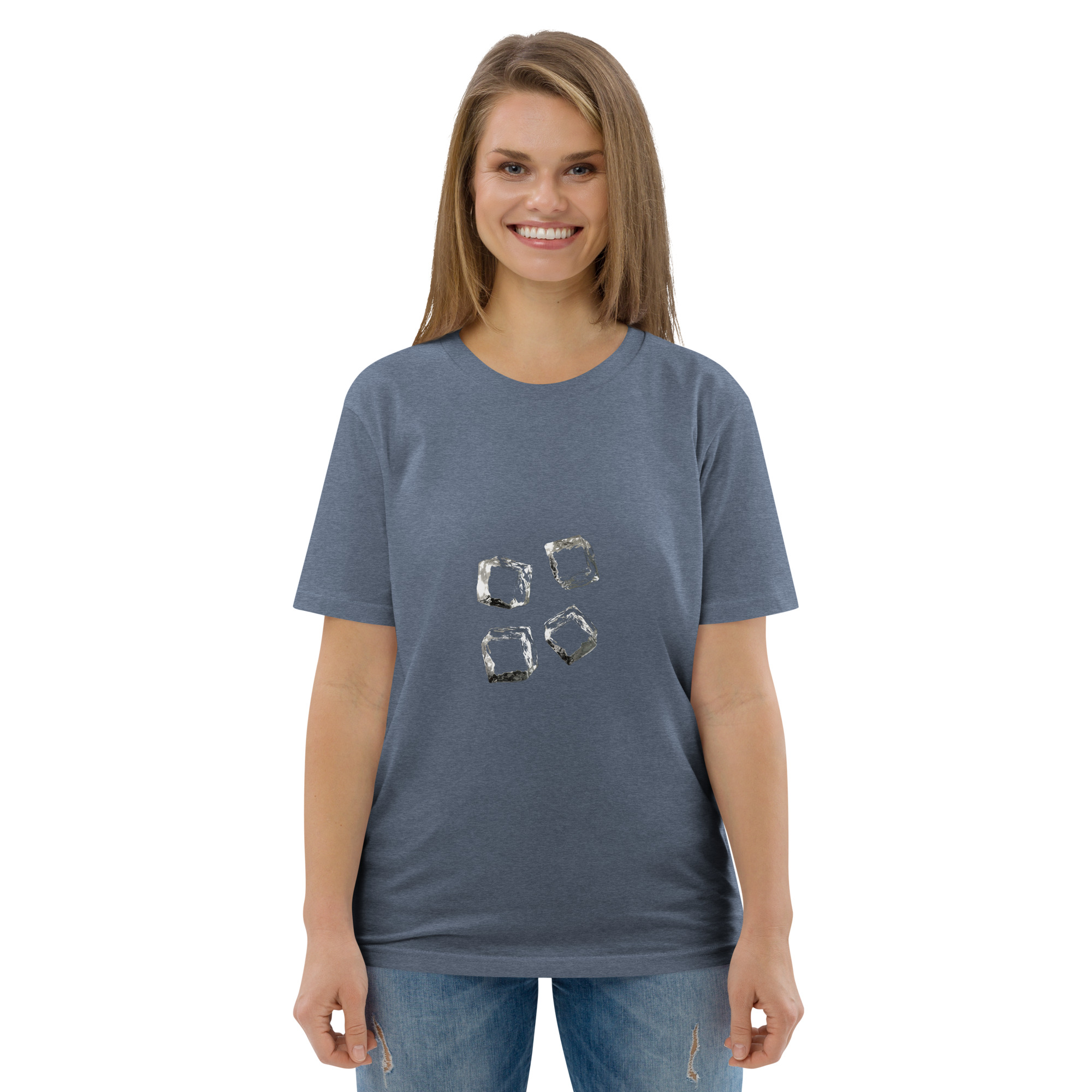 Frozen Ice Organic cotton t-shirt - Image 9