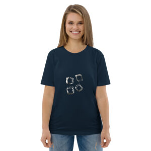 Alternative view of Frozen Ice Organic cotton t-shirt