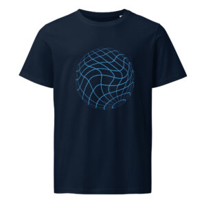 Alternative view of Men’s Futuristic Grid Organic Tee