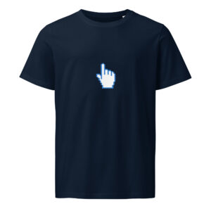 Alternative view of Digital Click  organic mid-light t-shirt