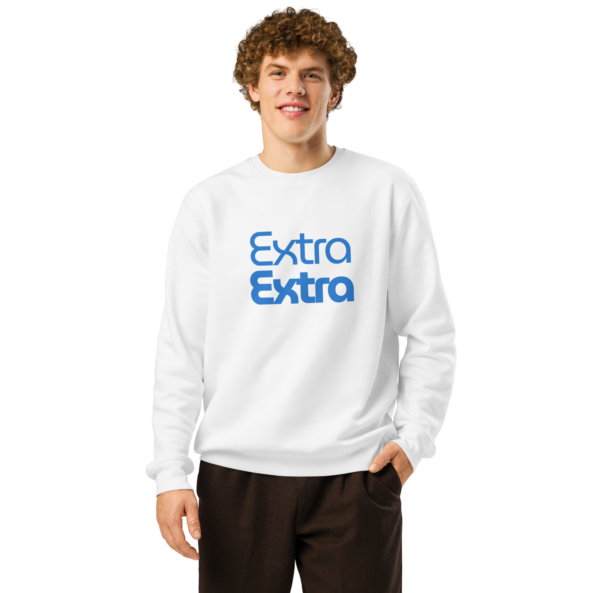 Extra Extra Men's Organic Mid-Weight Sweatshirt
