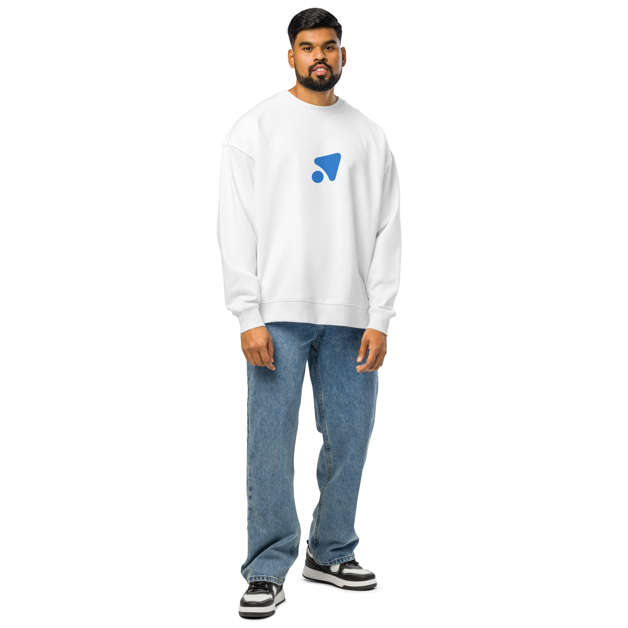 Oversized organic sweatshirt - Image 8