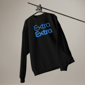 Alternative view of Extra Extra Men's Organic Oversized Sweatshirt