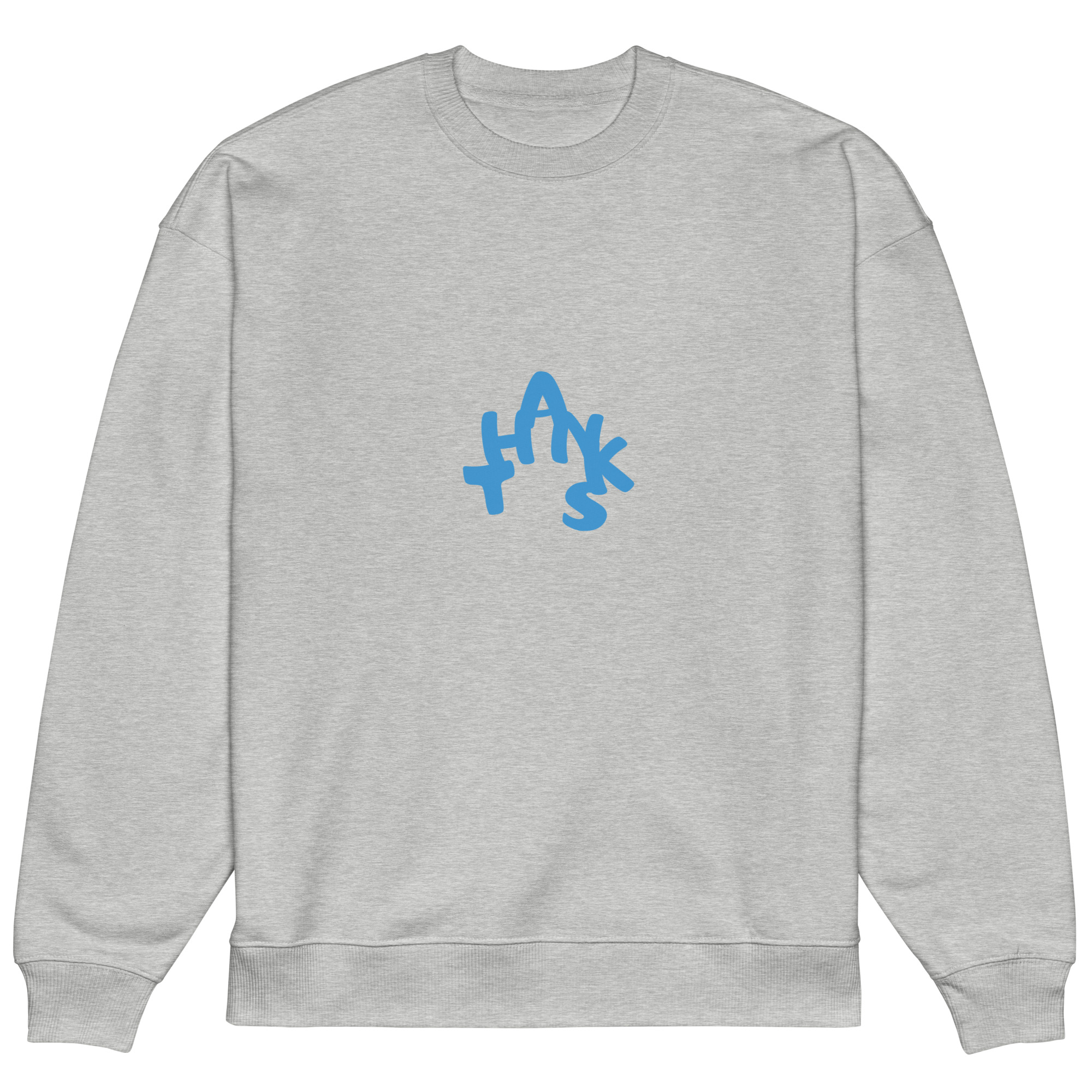 Oversized Organic Gratitude Sweatshirt