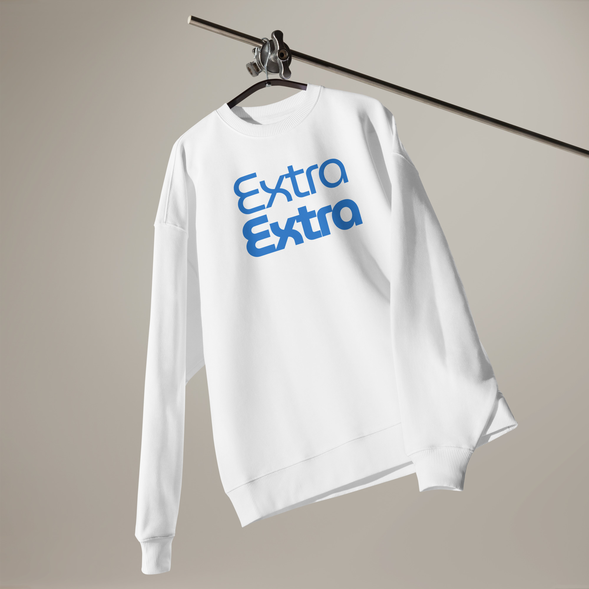 Extra Extra Men's Organic Oversized Sweatshirt