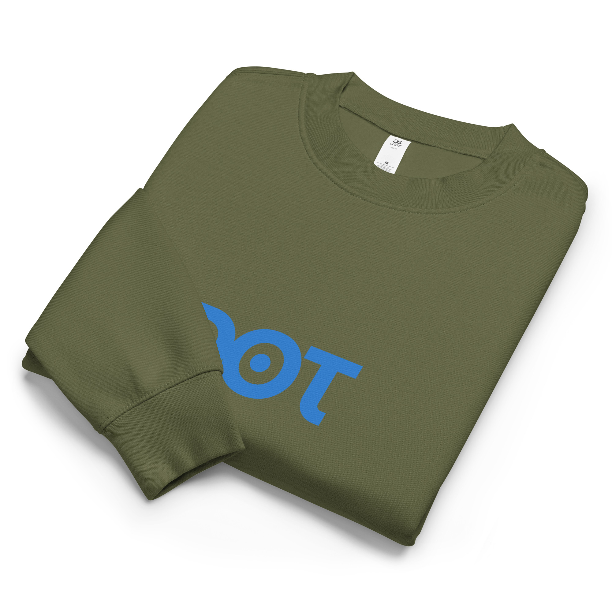 Men’s Premium Relaxed-Fit Essential Crew Neck Sweatshirt