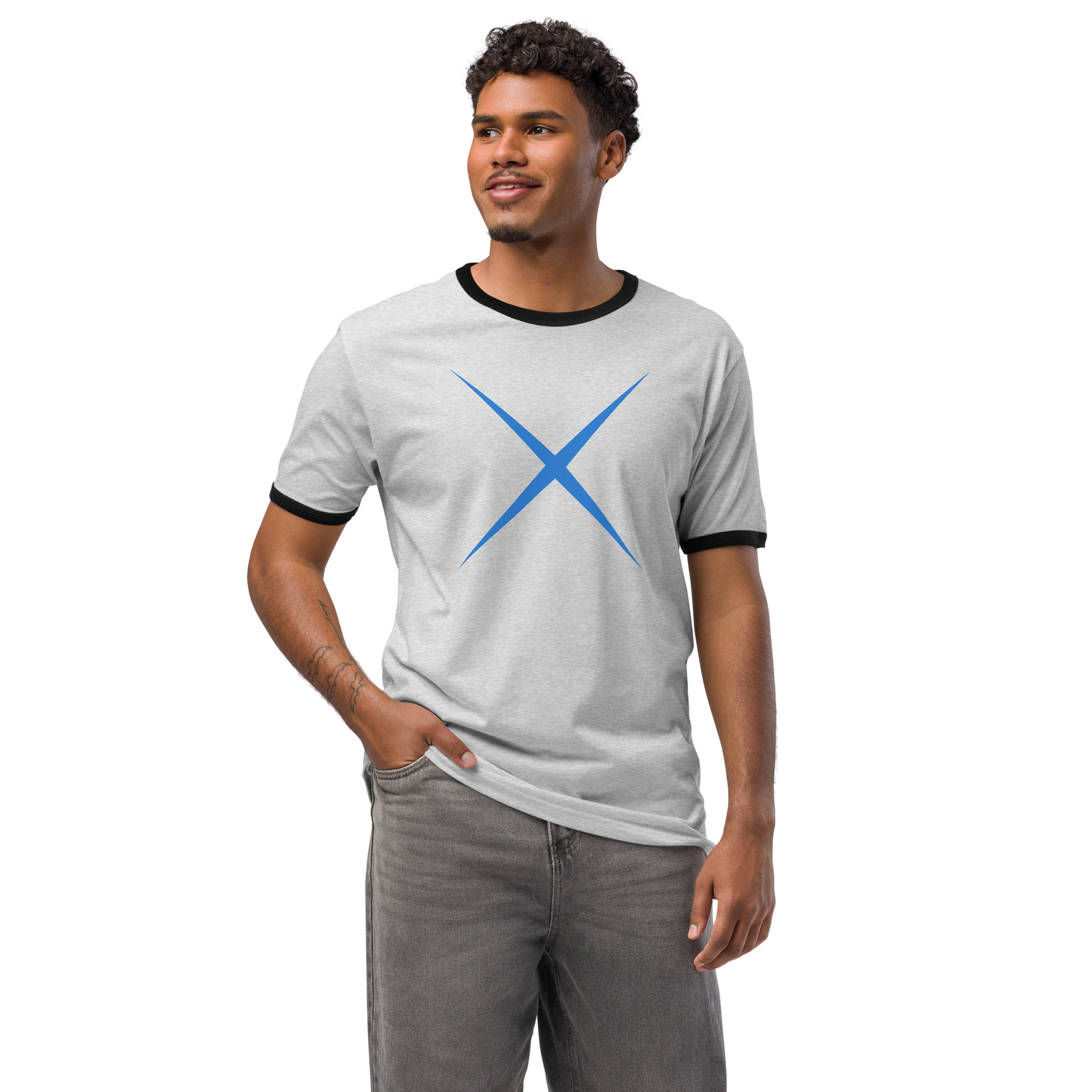 Ringer-style tee for men - Image 6