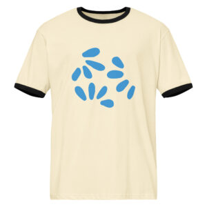 Alternative view of Two-tone ringer t-shirt