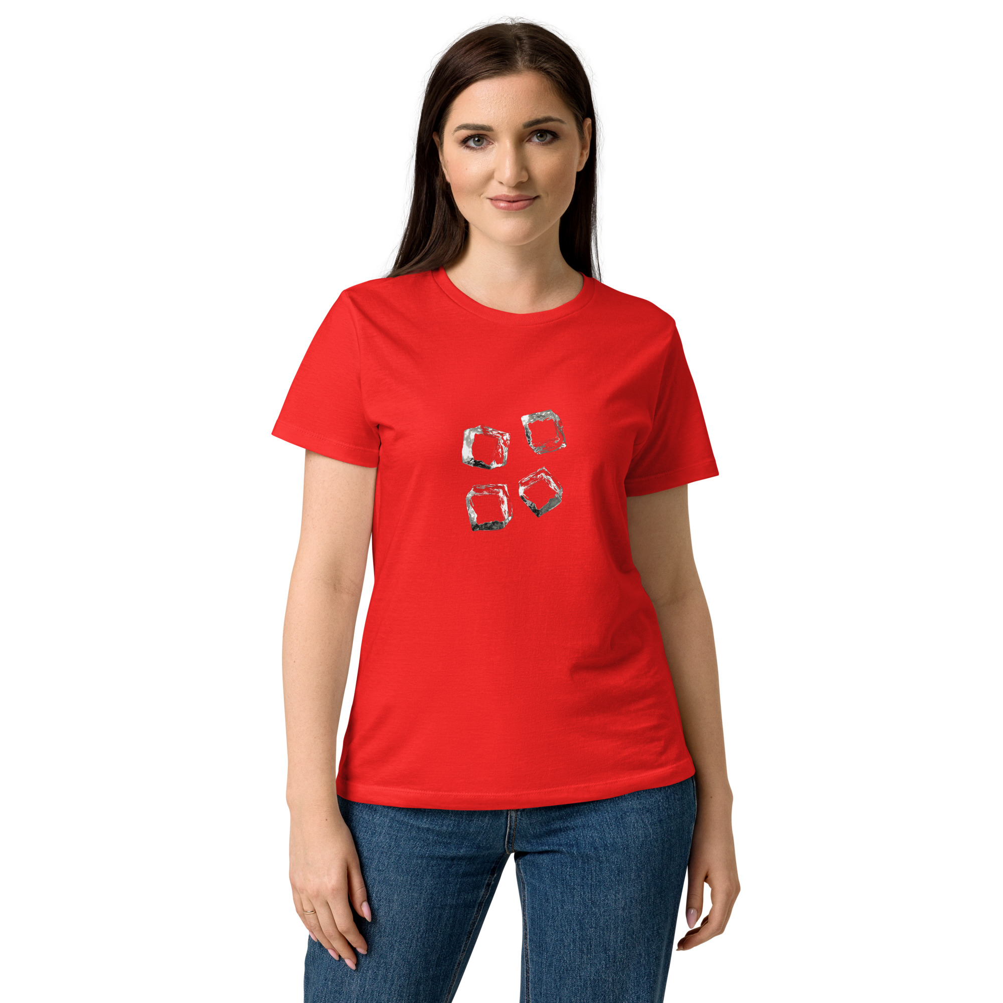 Women’s Soft Touch Ice Graphic Tee - Image 4