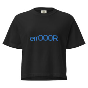 Alternative view of ErrOOOR Women’s Boxy Streetwear Tee