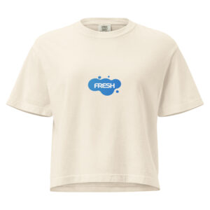 Women’s heavyweight boxy Fresh  tee