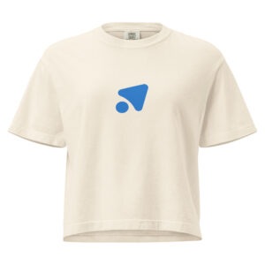 Chunky, relaxed fit tee for women