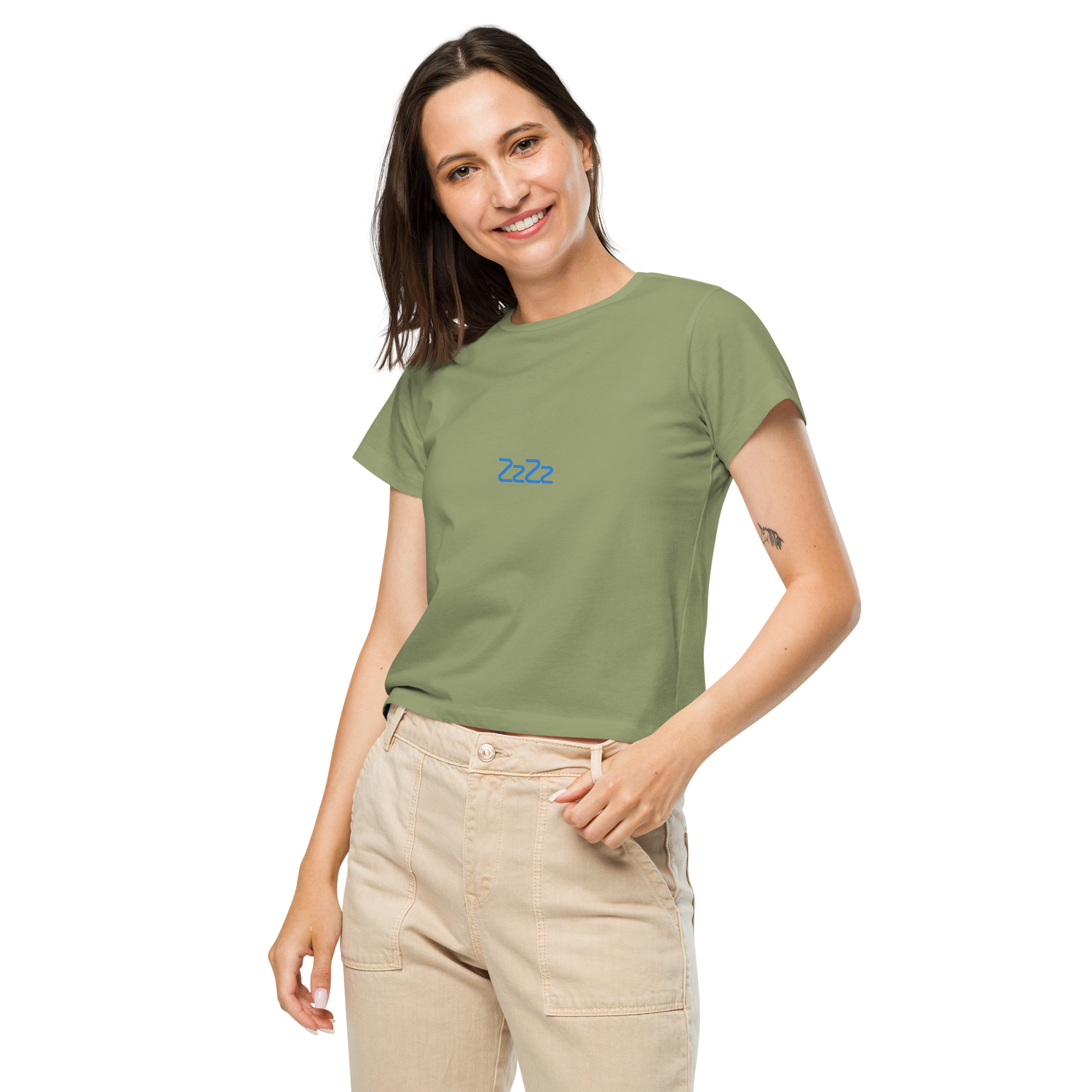 Women’s high-waisted t-shirt - Image 6