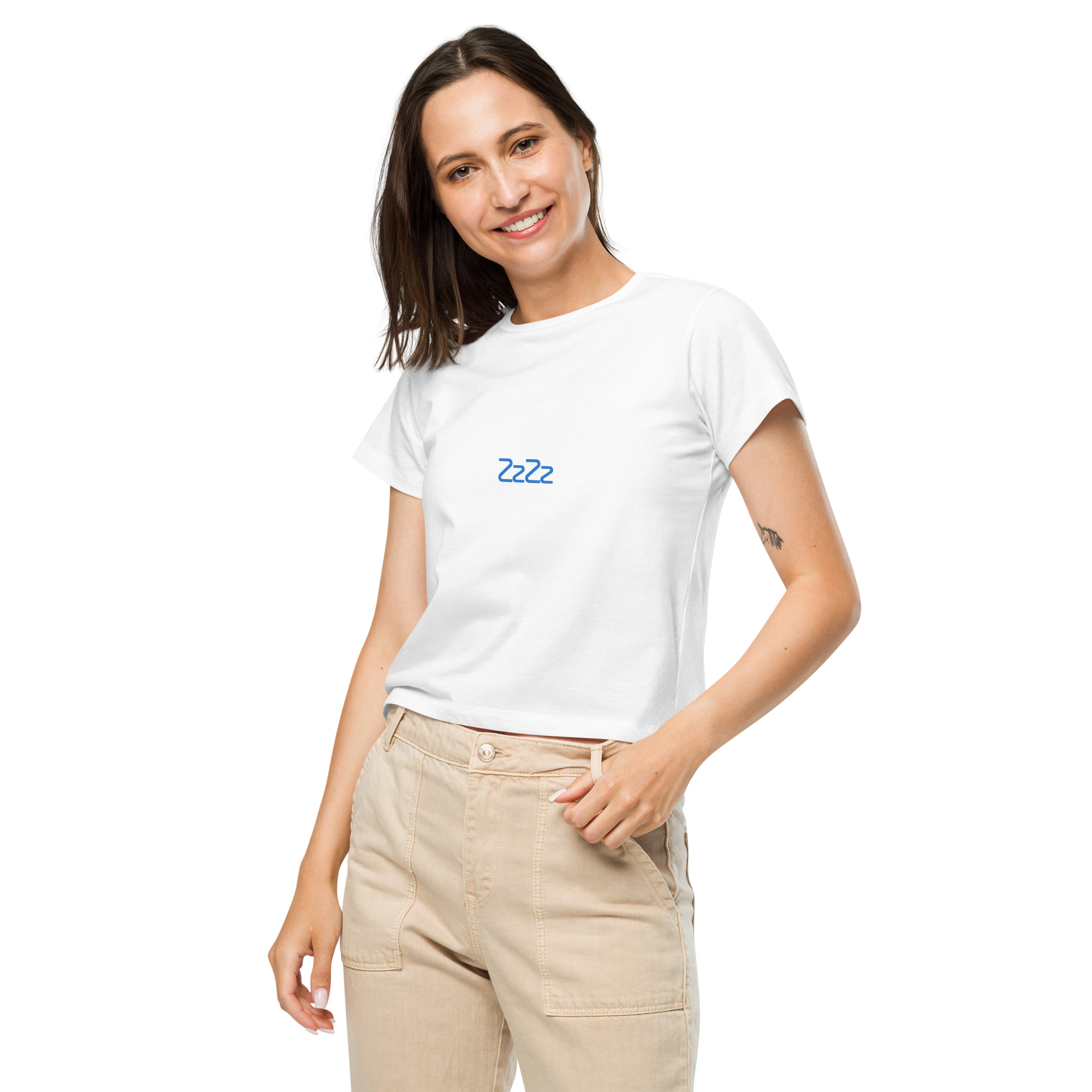 Women’s high-waisted t-shirt - Image 7