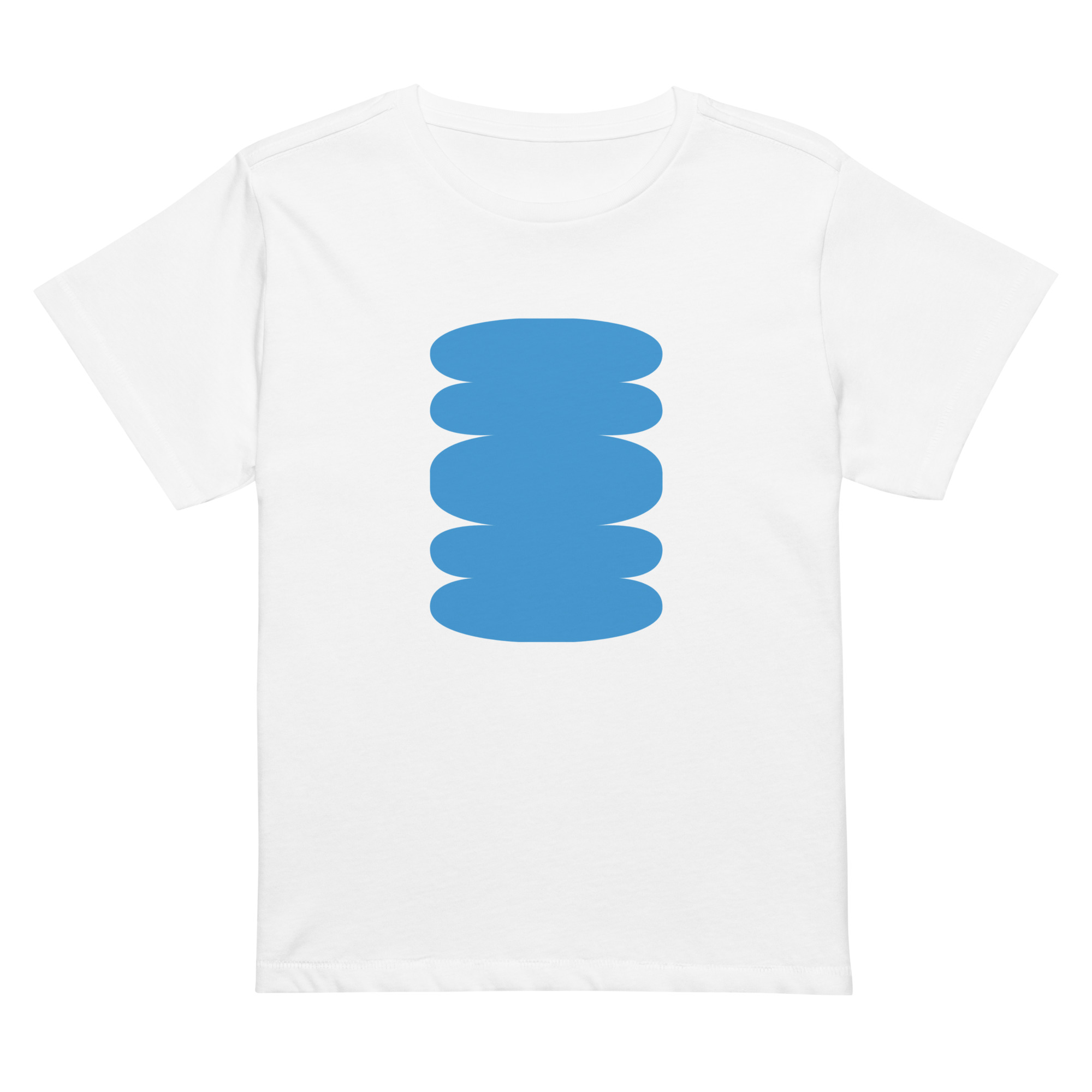 Ladies’ modern high-waist t-shirt - Image 7