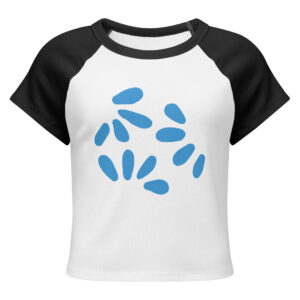 Alternative view of Women’s fitted raglan baby t-shirt