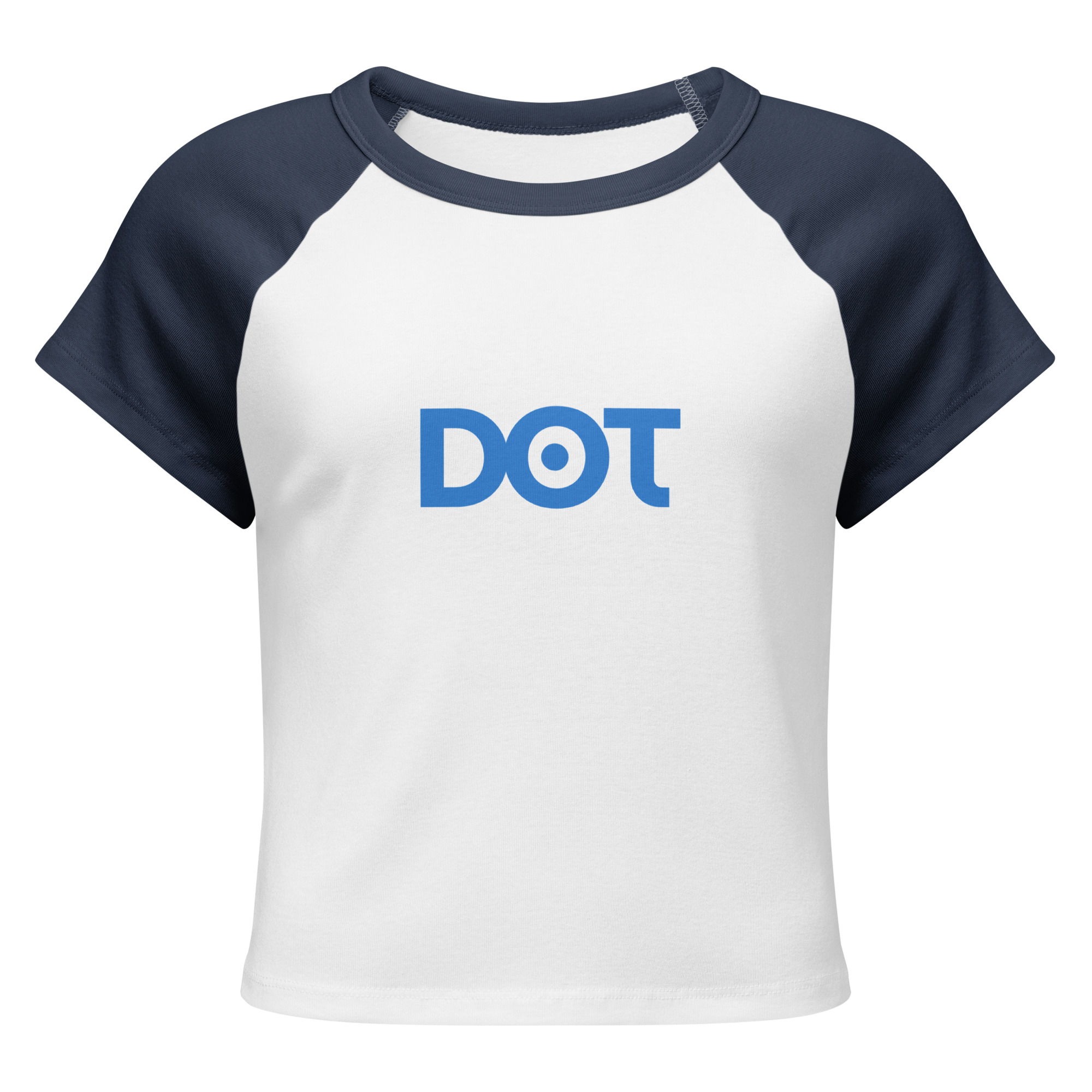 Women’s Trend-Forward Micro Rib Soft-Touch Raglan Baby Tee - Image 3