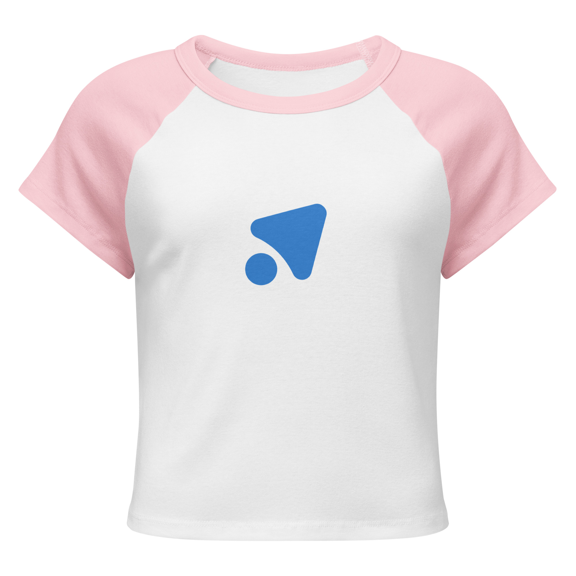 Contrast-Sleeve Fitted Tee - Image 6