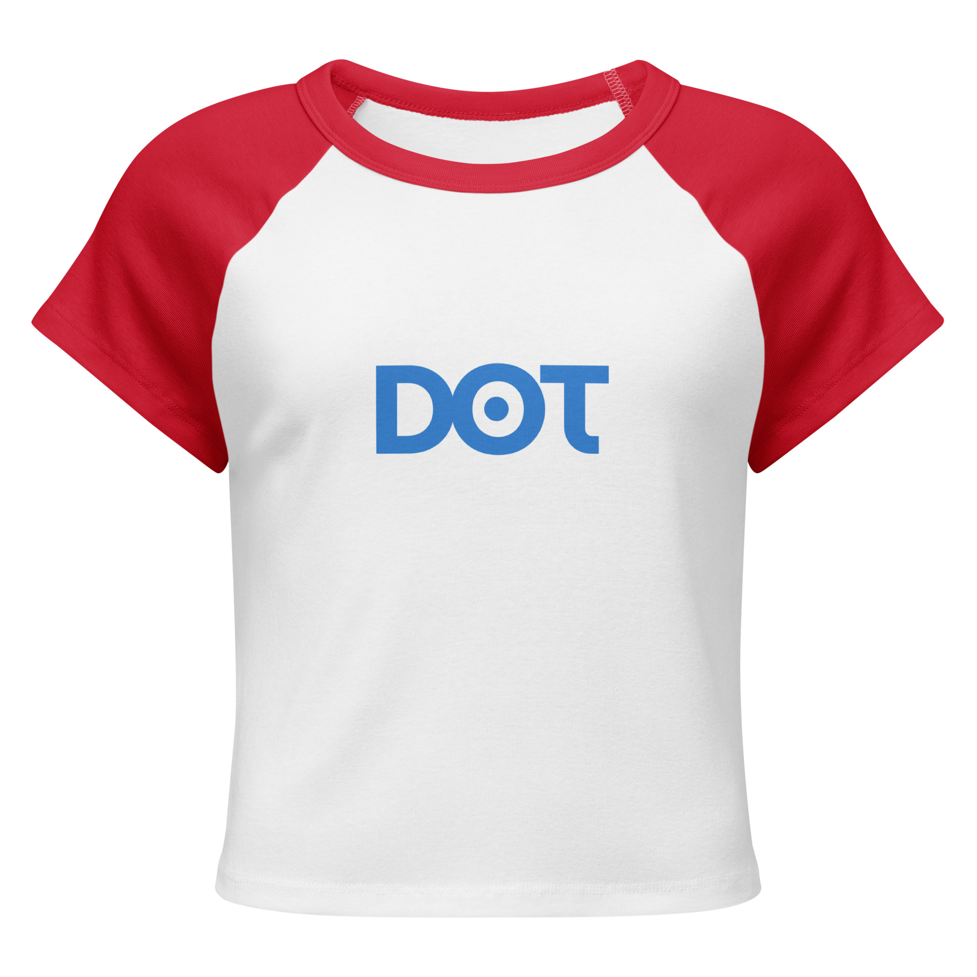 Women’s Trend-Forward Micro Rib Soft-Touch Raglan Baby Tee - Image 4