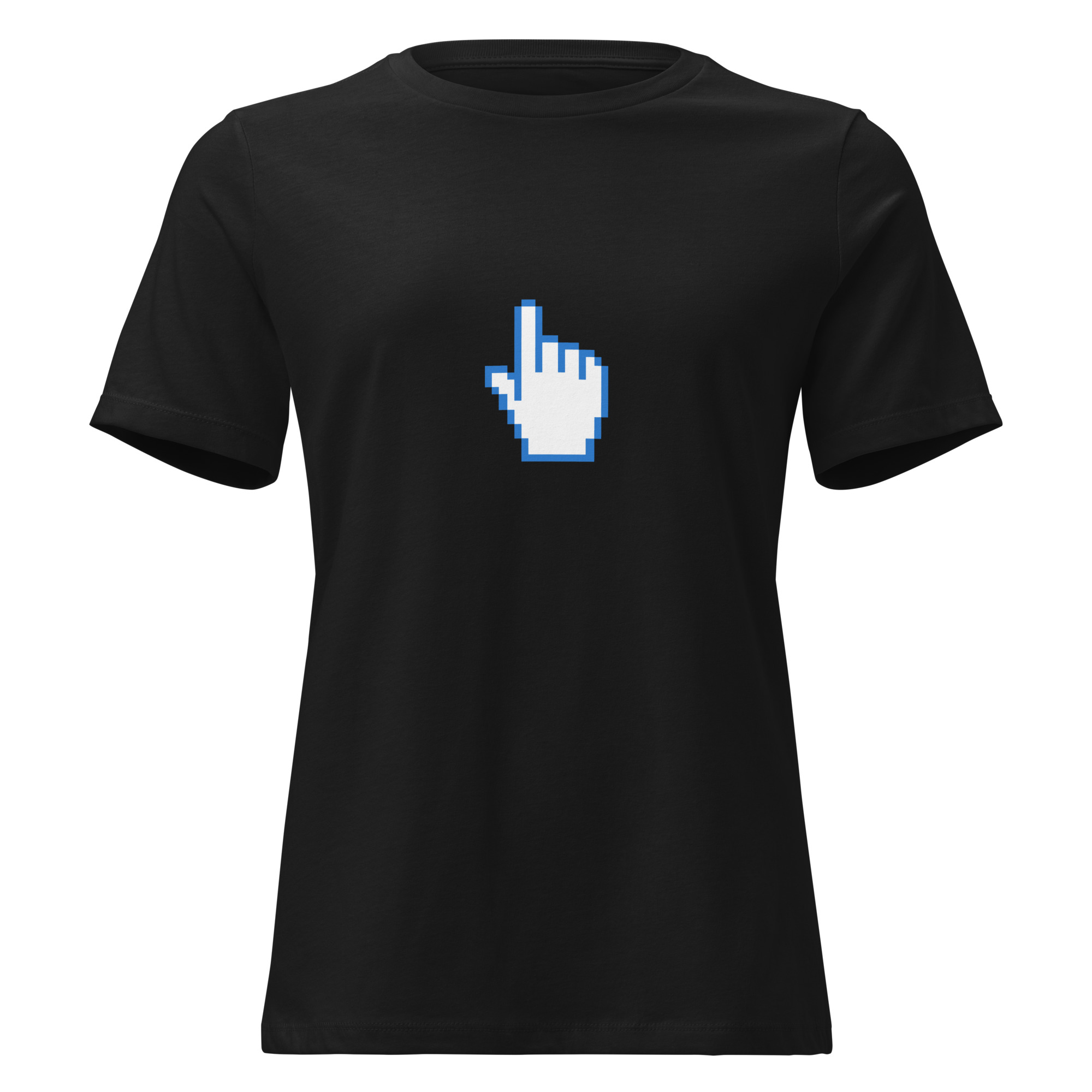 Minimal Cursor Icon Graphic Tee - Image 3