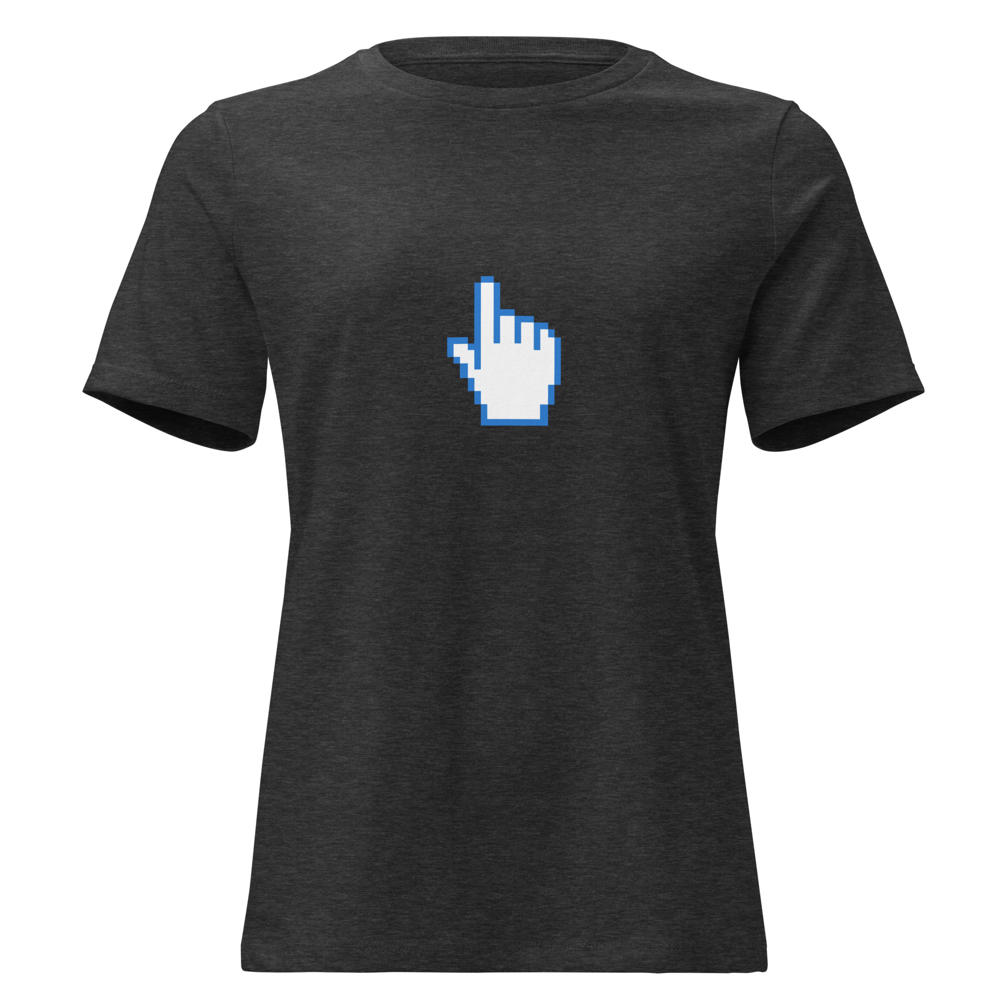 Minimal Cursor Icon Graphic Tee - Image 4