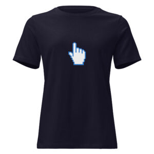 Alternative view of Minimal Cursor Icon Graphic Tee