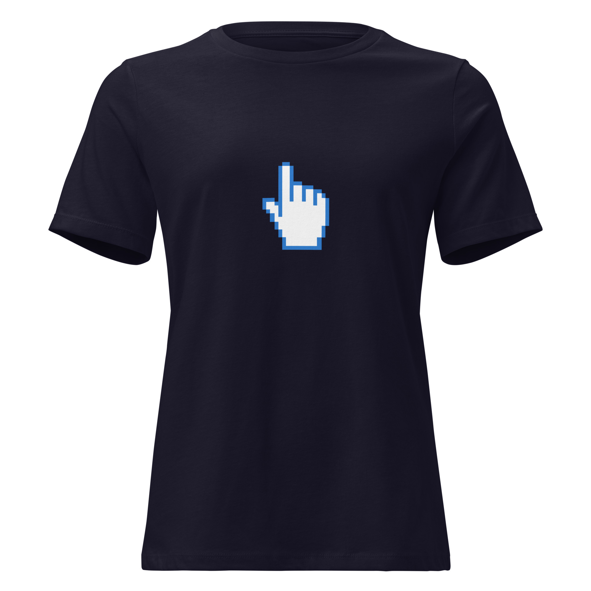 Minimal Cursor Icon Graphic Tee - Image 2