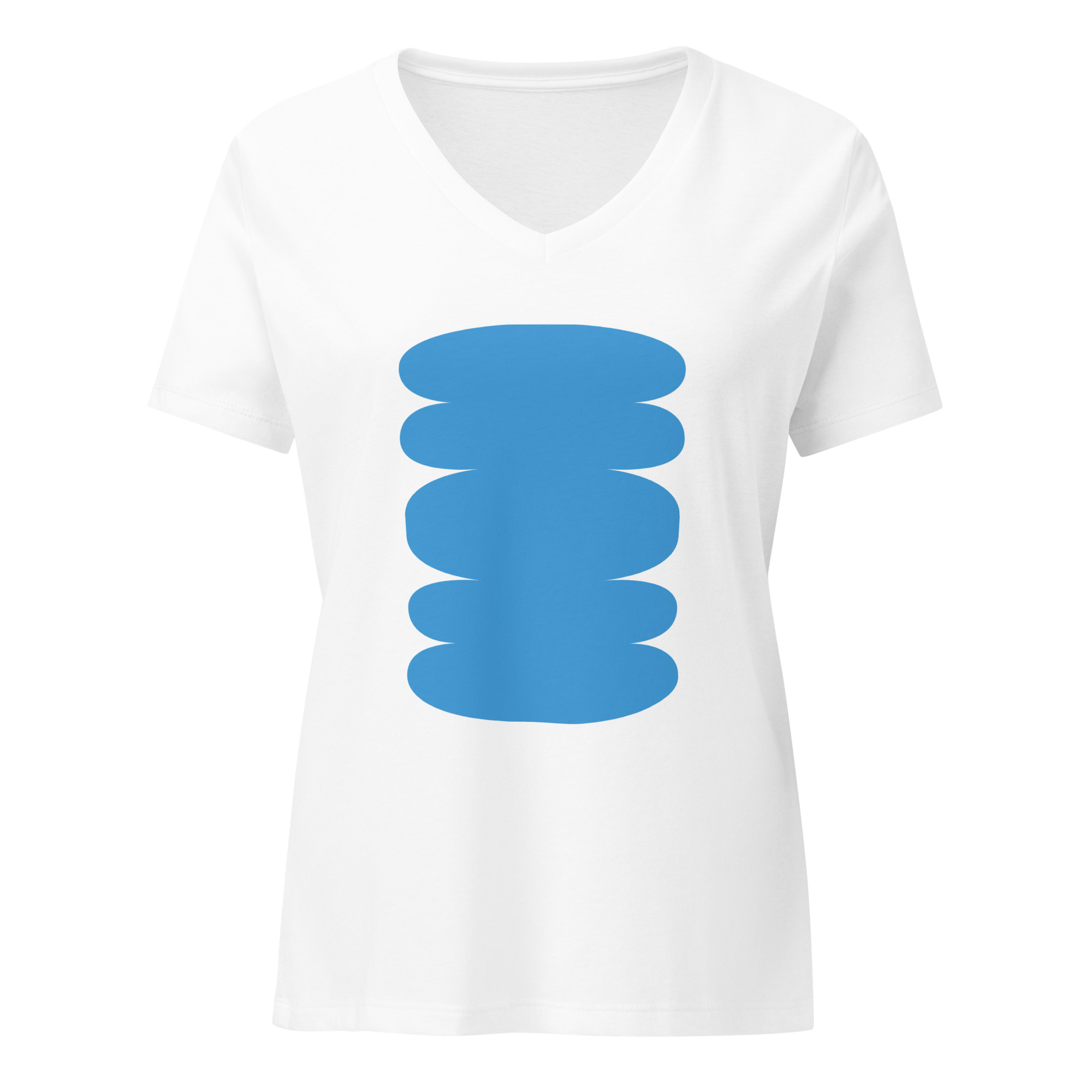 Women’s easygoing v-neck top - Image 8