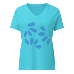 Women’s loose-fit v-neck tee