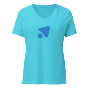 Women’s easy-fit v-neck t-shirt