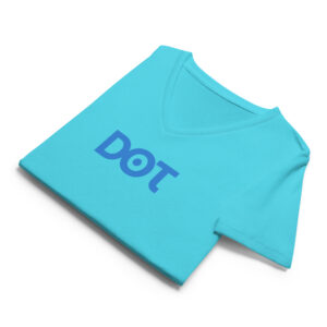 Women’s Modern Essential Lightweight Relaxed-Fit V-Neck Tee