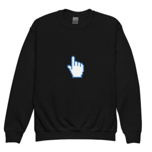 Alternative view of Youth crewneck sweatshirt
