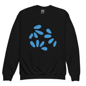 Alternative view of Kids’ classic crewneck sweatshirt