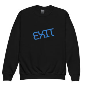 Alternative view of Youth Essential Premium Soft-Touch Classic Crewneck Sweatshirt