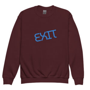 Youth Essential Premium Soft-Touch Classic Crewneck Sweatshirt