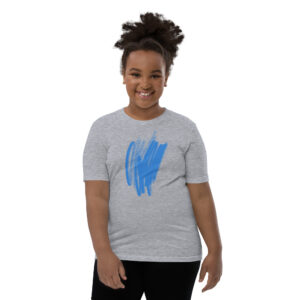 Youth Scribble Art Short Sleeve Tee