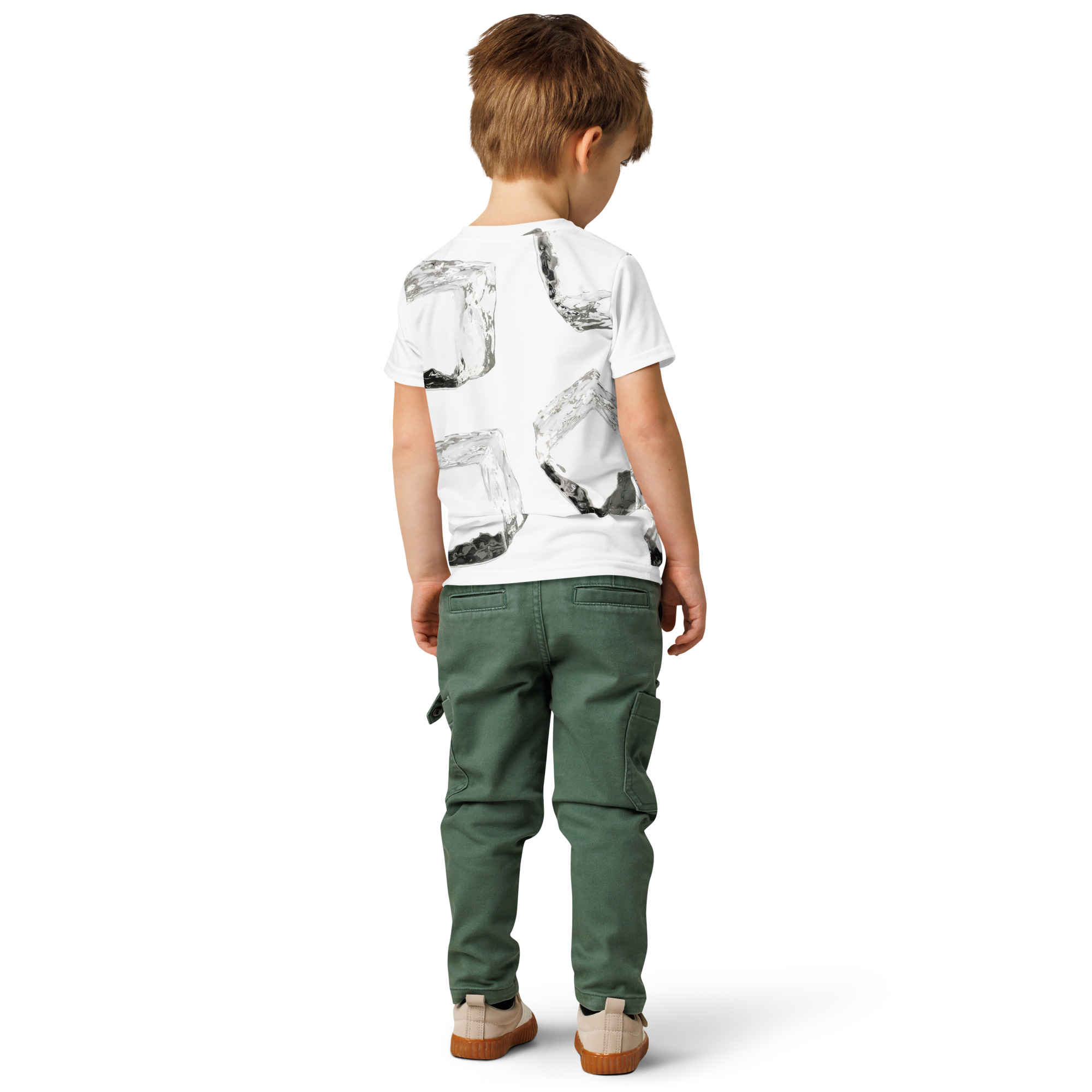 Soft Cotton Kids Crew Neck T-Shirt for Everyday Wear - Image 4