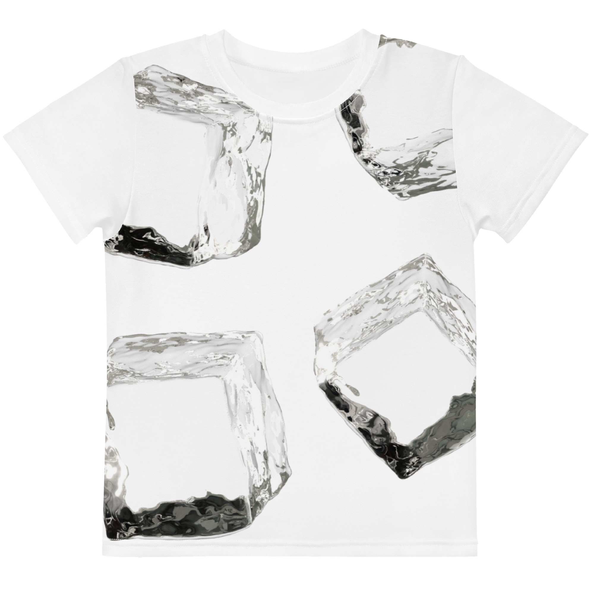 Soft Cotton Kids Crew Neck T-Shirt for Everyday Wear