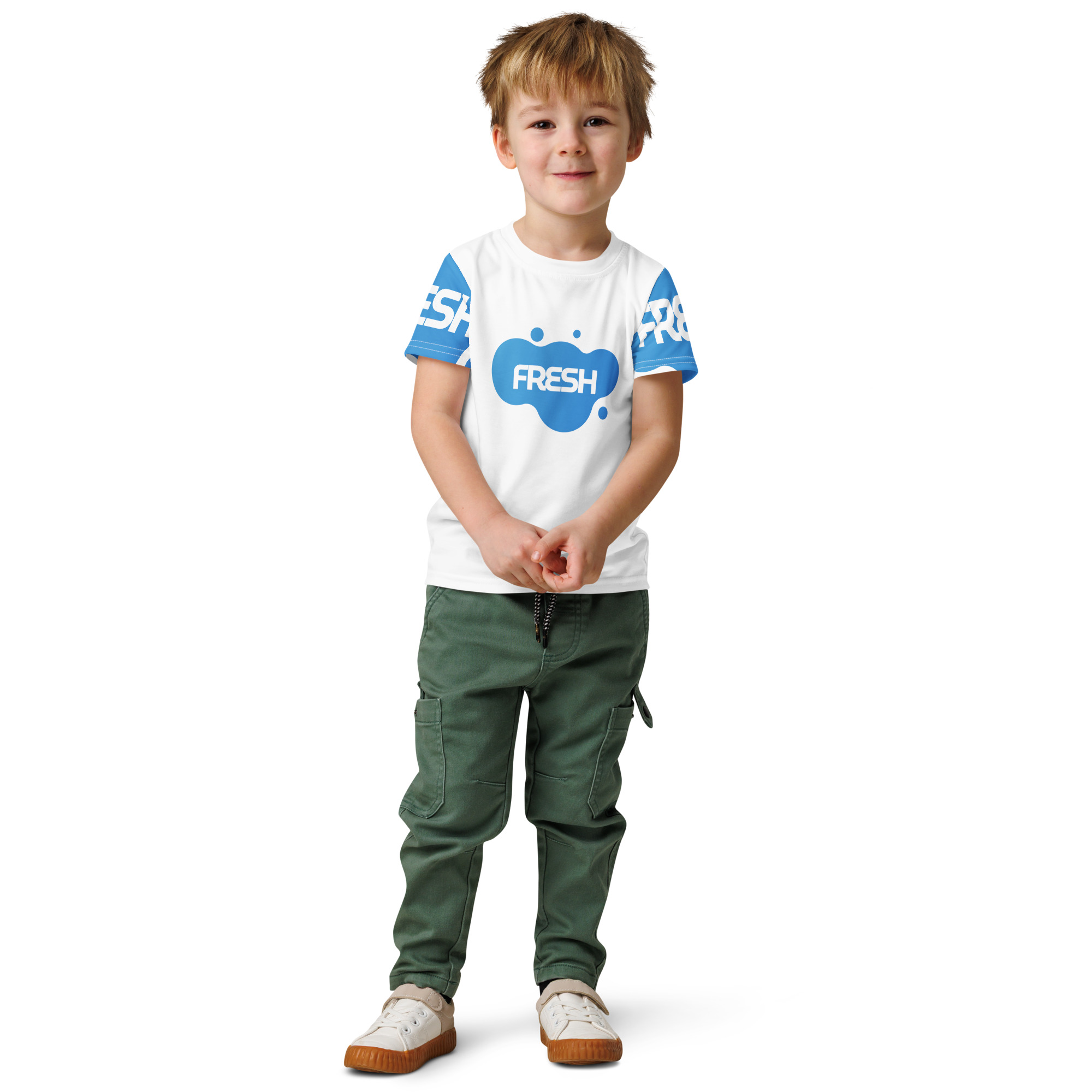 Soft Kids Cotton Crew Neck T-Shirt