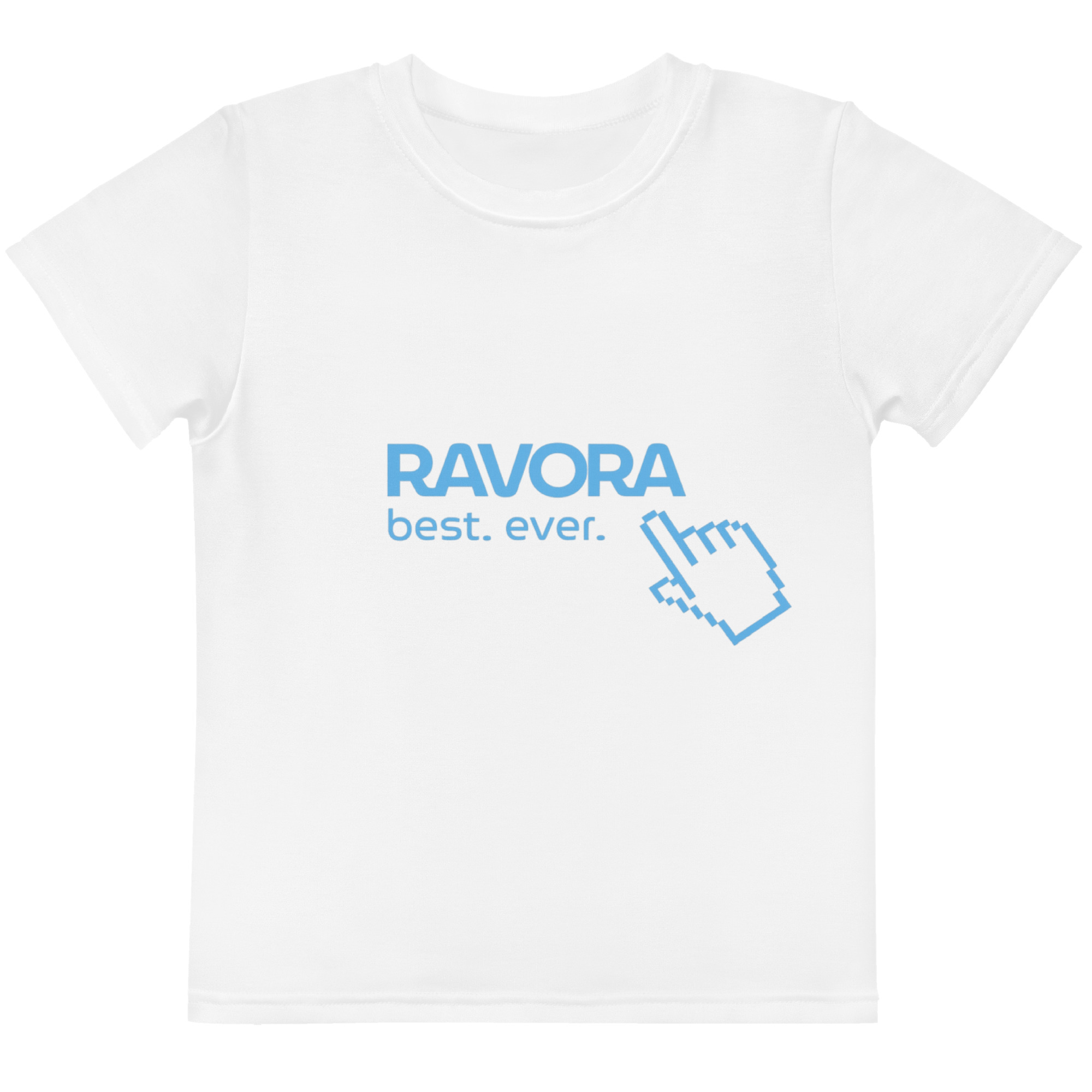 Kids Cotton Pixel Brand Tee - Image 2