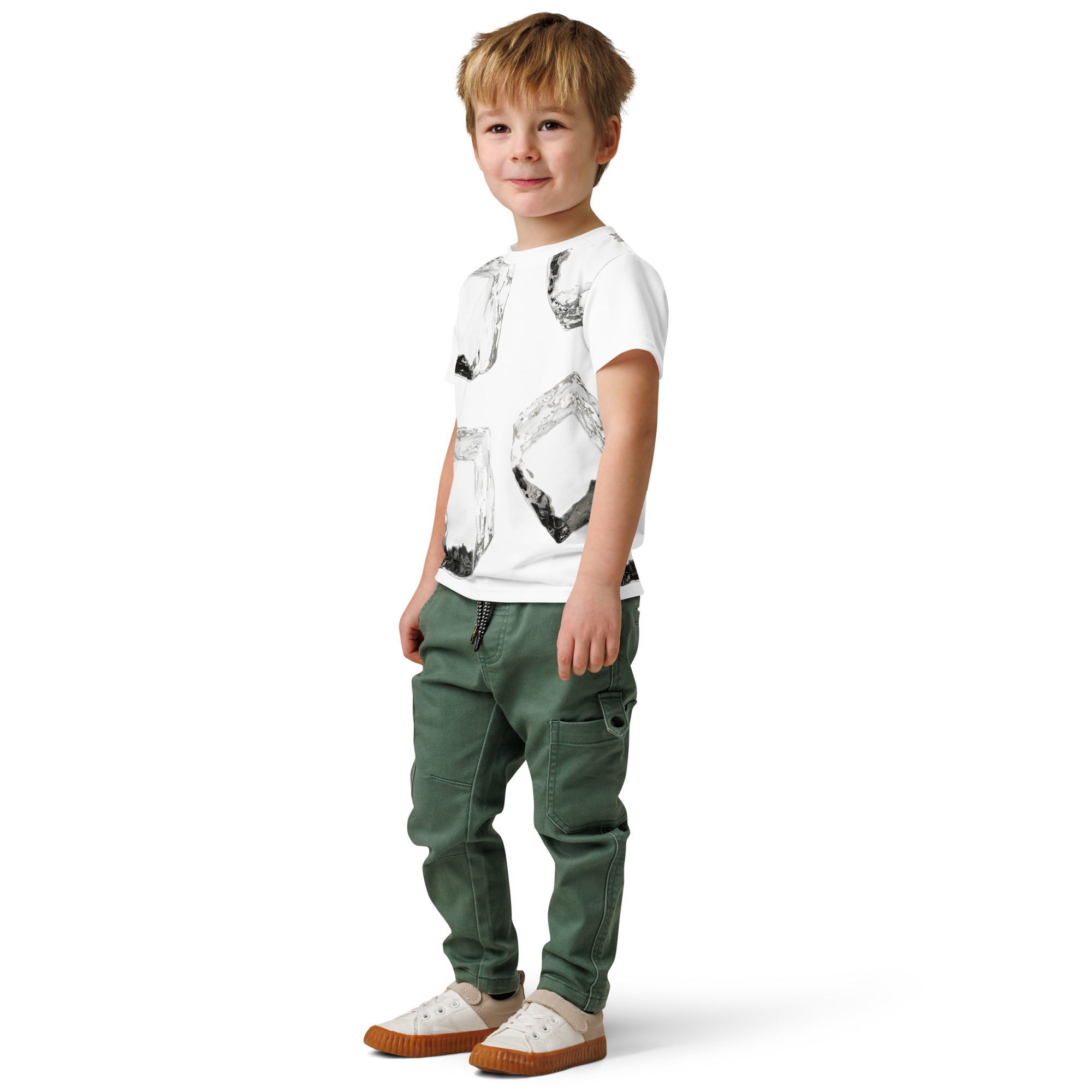 Soft Cotton Kids Crew Neck T-Shirt for Everyday Wear - Image 5