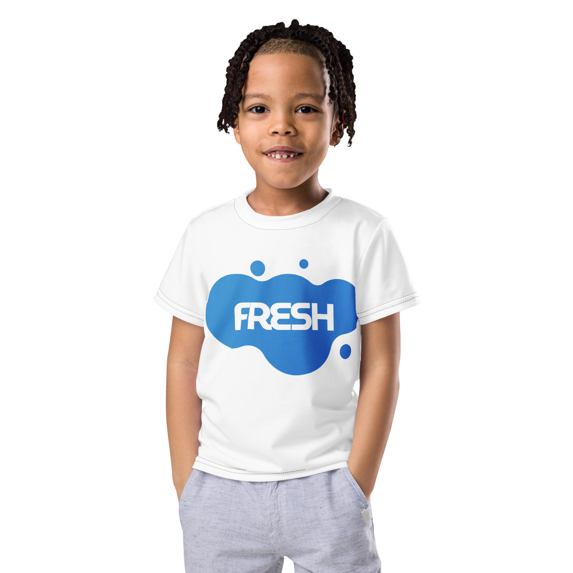 Premium Kids Crew Neck T-Shirt - Image 4